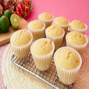 Cupcakes de limón esponjosos